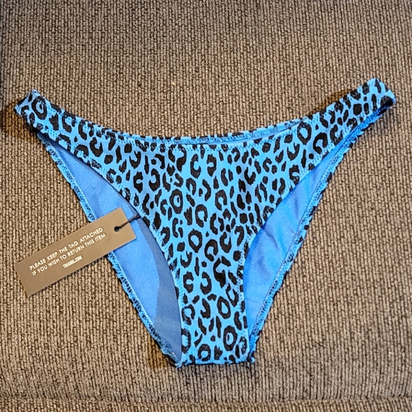 triangl swimwear Other - Blue chetta cheeky coverage Bathing suit bottom